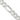 Sterling Silver 8mm Pav��� Flat Figaro Chain
