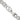 Sterling Silver 9.5mm Pav��� Flat Figaro Chain - 22 inch - Image 3