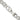 Sterling Silver Rhodium-plated 9.5mm Pav��� Flat Figaro Chain - 22 inch - Image 3