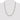 Sterling Silver Rhodium-plated 9.5mm Pav��� Flat Figaro Chain - 24 inch - Image 4