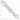 Sterling Silver Rhodium-plated 9.5mm Pav��� Flat Figaro Chain - 8 inch - Image 2