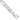 Sterling Silver Rhodium-plated 9.5mm Pav��� Flat Figaro Chain - 8 inch - Image 1