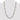 Sterling Silver 11.0mm Pav��� Flat Figaro Chain - 26 inch - Image 4