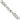 Sterling Silver Figaro Chain Necklace - 22 Inch, 6.75mm Width - Image 3