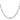 Sterling Silver Rhodium-plated 6.5mm Figaro Chain - 26 inch - Image 2