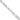 Sterling Silver Rhodium-plated 7.5mm Figaro Chain - 24 inch - Image 3