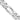 Sterling Silver Rhodium-plated 7.75mm Figaro Chain - 22 inch - Image 1