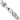 Sterling Silver Rhodium-plated 9mm Figaro Chain - 22 inch - Image 3