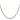 Sterling Silver D/C 4.5mm 3 Short Plus 1 Long Cable Link Chain - Image 2