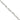 Sterling Silver D/C 4.5mm 3 Short Plus 1 Long Cable Link Chain - Image 3