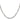 Sterling Silver D/C 6mm 3 Short Plus 1 Long Cable Link Chain - Image 2