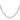 Sterling Silver Rhodium-plated 4mm D/C Square Curb Chain - Image 2