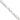 Sterling Silver Rhodium-plated 5mm D/C Square Curb Chain - Image 3