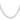 Sterling Silver Rhodium-plated 5.75mm D/C Square Curb Chain - Image 2