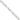 Sterling Silver Rhodium-plated 5.75mm D/C Square Curb Chain - Image 3