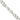 Sterling Silver Square Curb Chain - 6.25mm Modern Link Design - Image 3