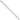 Sterling Silver Rhodium-plated 7.2mm D/C Square Curb Chain - Image 2