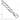 Sterling Silver Rhodium-plated 7.2mm D/C Square Curb Chain - Image 3
