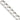 Sterling Silver 7.2mm D/C Square Curb Chain