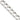 Sterling Silver 7.2mm Square Curb Chain Necklace - Image 1