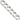 Sterling Silver 7.2mm D/C Square Curb Chain