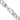 Sterling Silver Rhodium-plated 8.6mm D/C Square Curb Chain - Image 3
