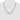 Sterling Silver Rhodium-plated 8.6mm D/C Square Curb Chain - Image 4