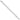 Sterling Silver Rhodium-plated 8.6mm D/C Square Curb Chain - Image 2