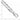 Sterling Silver Rhodium-plated 8.6mm D/C Square Curb Chain - Image 3