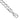 Sterling Silver Rhodium-plated 8.6mm D/C Square Curb Chain - Image 1