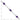 Sterling Silver Rhodium-plated 9inch Polished Lavender Jade Anklet - Image 5