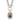Sterling Silver Flash Gold-plated CZ Necklace