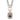 Sterling Silver Flash Gold-plated CZ Necklace