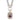 Sterling Silver Flash Gold-plated CZ Necklace