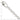 Sterling Silver Polished Heart and Key Bracelet - Image 6