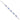Sterling Silver RH-plated Created Blue Cats Eye w/ 1in ext Bracelet - Image 2
