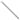Sterling Silver Rhodium-plated Curb Link Men's 8.5in Bracelet - Image 2