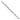 Sterling Silver Rhodium-plated Hollow Link 7.5in w/.5in Ext Bracelet - Image 2
