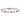 Sterling Silver Rhodium-plated Red and White CZ 7.25in Tennis Bracelet - Image 3