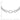 Sterling Silver Rhodium-plated CZ Circle Open Link 16in w/2in ext Necklace - Image 4