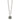 Sterling Silver Oxidized Dangle GUARDIAN ANGEL Toggle Clasp Necklace - Image 2