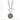 Sterling Silver Oxidized Dangle GUARDIAN ANGEL Toggle Clasp Necklace - Image 4