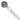 Sterling Silver Oxidized Dangle GUARDIAN ANGEL Toggle Clasp Bracelet - Image 1