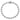 Sterling Silver Rhodium-plated Polished Round CZ in Hexagon Setting 8 Inch Bracelet - Image 4