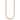 Sterling Silver Rose-tone and Gold-tone Polished 4.5mm Figaro Rope 18 Inch Necklace - Image 2