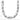 Sterling Silver Rhodium-plated Polished 8mm Figaro Rope Chain 20 inch Necklace - Image 5