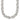 Sterling Silver Polished Double Twisted Link 18 inch Necklace