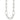 Sterling Silver Polished Triangle Round and Oval Link 17.5 inch Necklace - Image 2