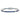 Sterling Silver Rhodium-plated Polished Round Blue and White CZ 7 Inch Bracelet - Image 3