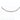 Sterling Silver 17in Rhodium-plated Fancy Mulitple CZ Necklace - Image 2